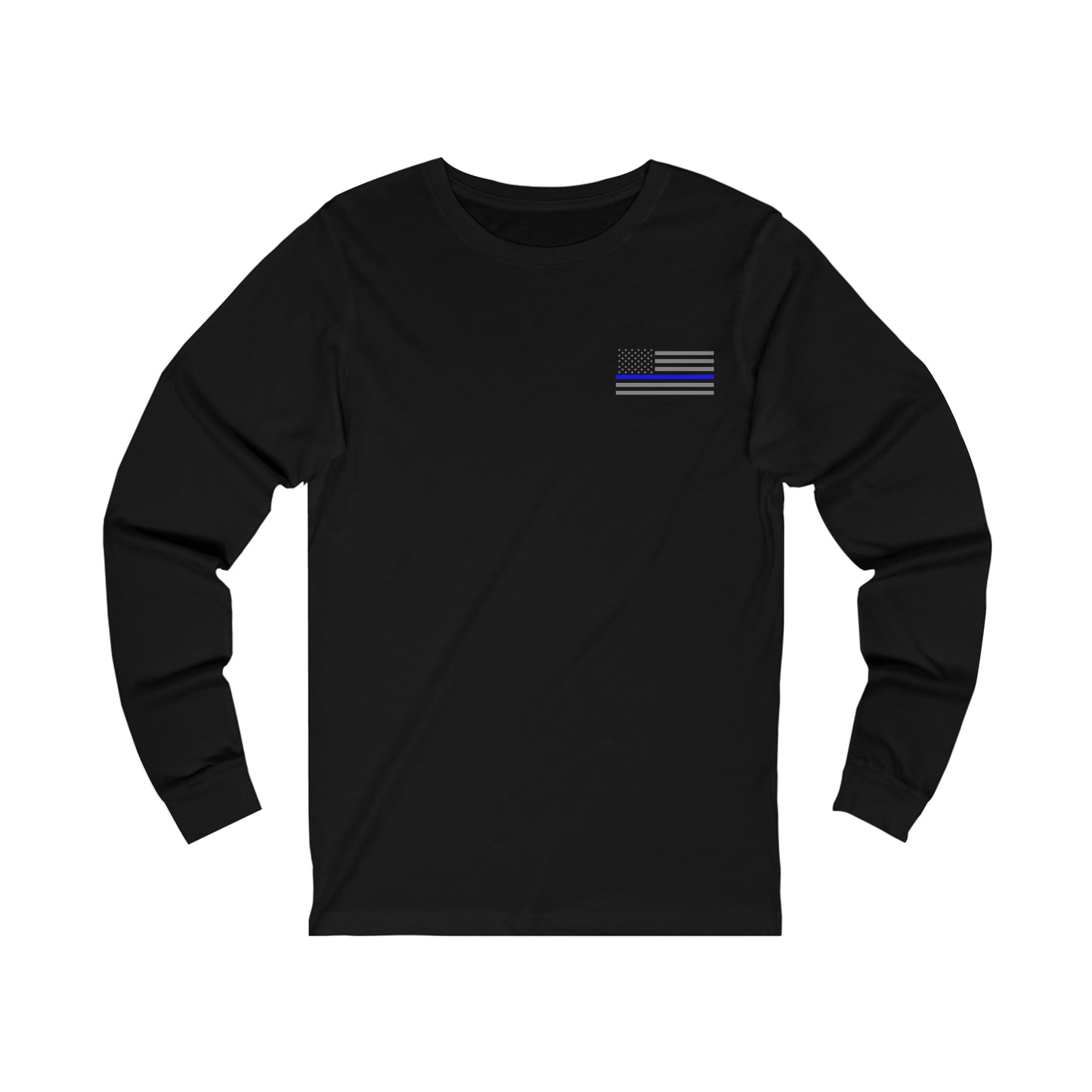 Never Forget Collection (Thin Blue Line) - Unisex Jersey Long Sleeve Tee