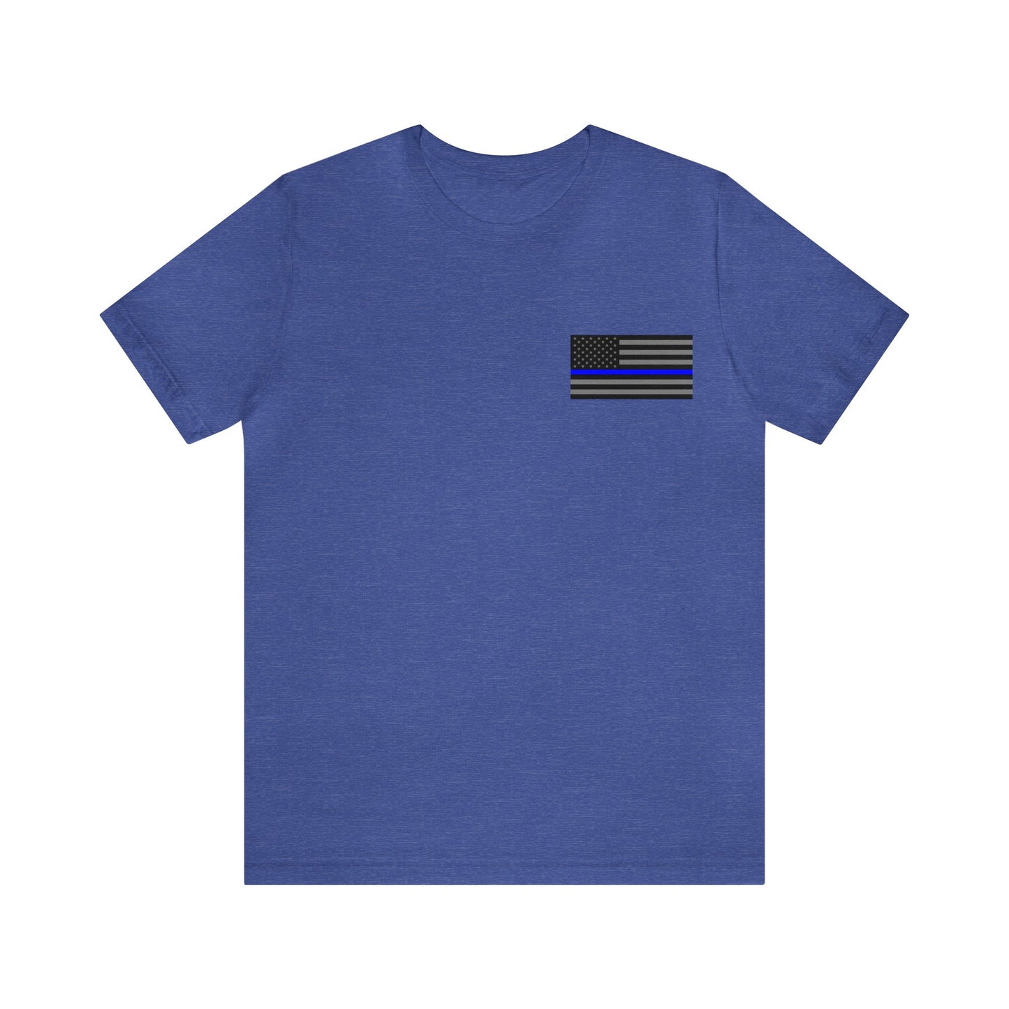 Never Forget Collection (Thin Blue Line) - Unisex Fuser T-shirt