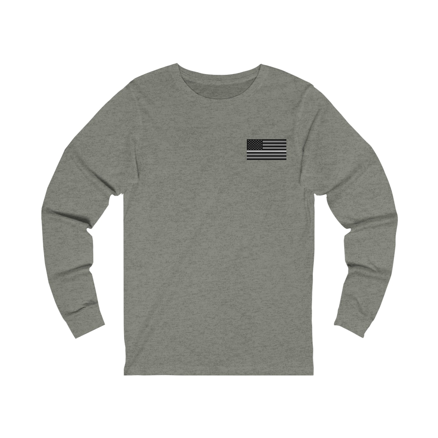 Never Forget Collection (Thin Silver Line) - Unisex Jersey Long Sleeve Tee