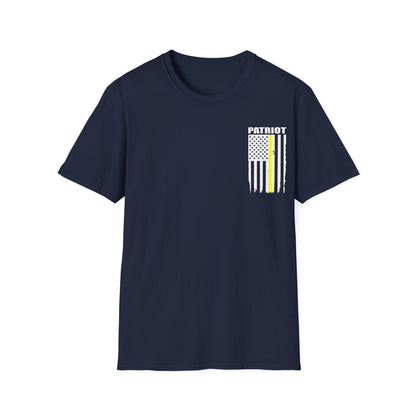 Patriot Collection (Thin Yellow Line) - Unisex Softstyle T-Shirt