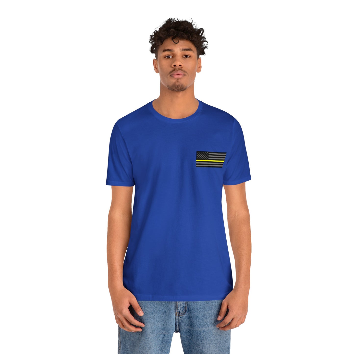 Never Forget Collection (Thin Yellow Line) - Unisex Fuser T-shirt